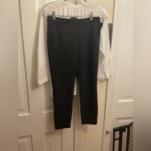 J.Crew Martie Black Ankle Slacks